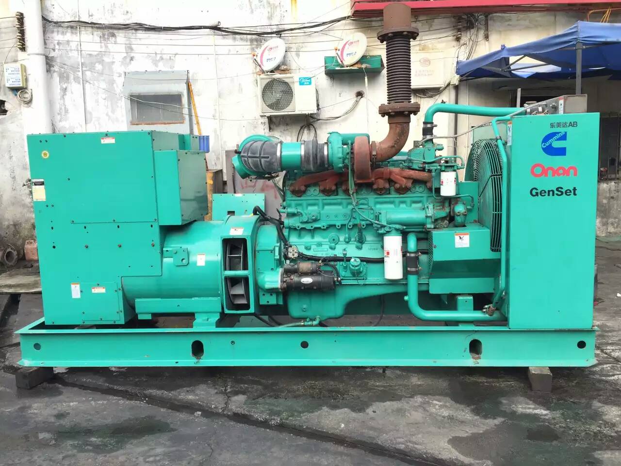 东丰租赁发电机-柴油发电机不正常冒烟的原因